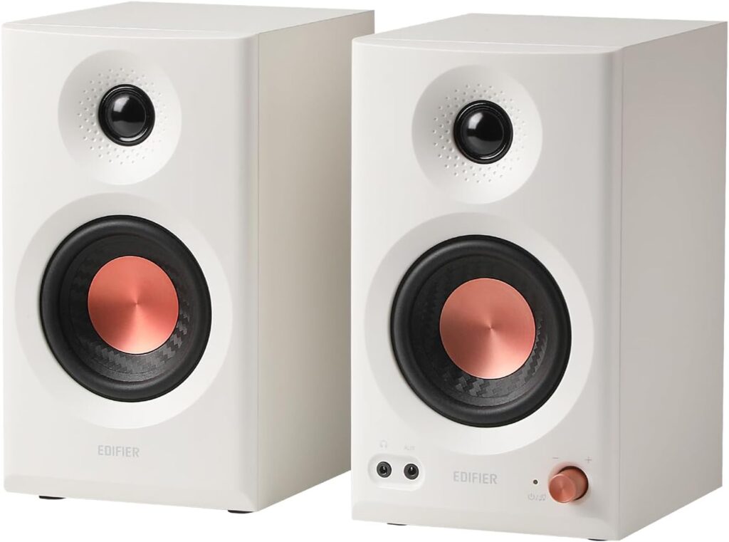 Edifier MR3 スタジオモニタースピーカーホワイト